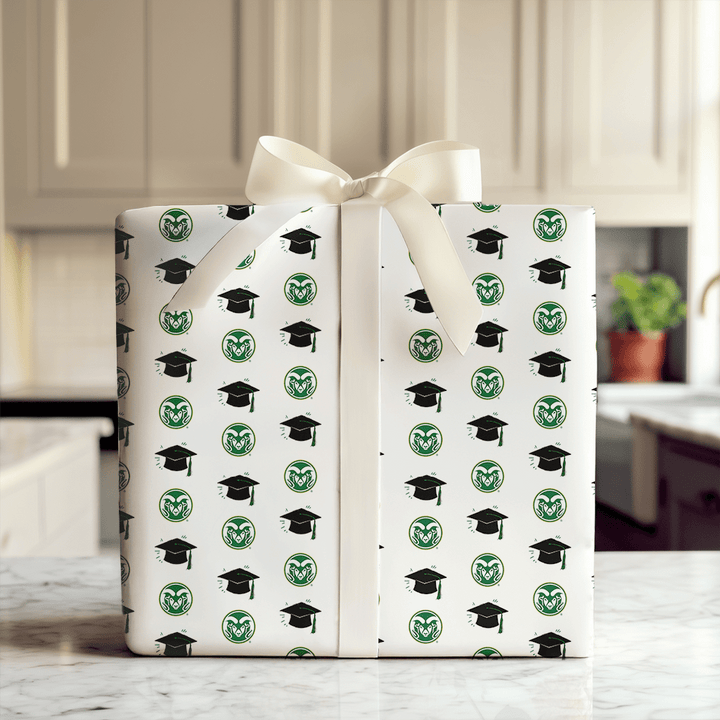 Hats off for CSU Grads - Wrapping Paper - Aspen & Arlo