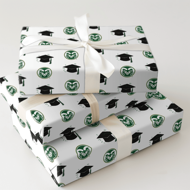 Hats off for CSU Grads - Wrapping Paper - Aspen & Arlo