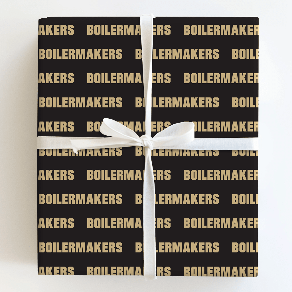 Boilmakers Gold - Wrapping Paper - Aspen & Arlo