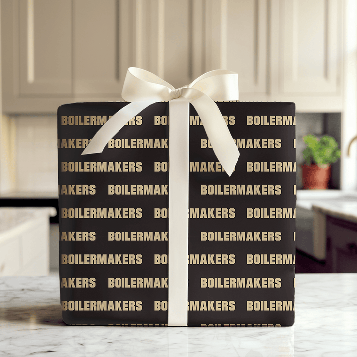 Boilmakers Gold - Wrapping Paper - Aspen & Arlo