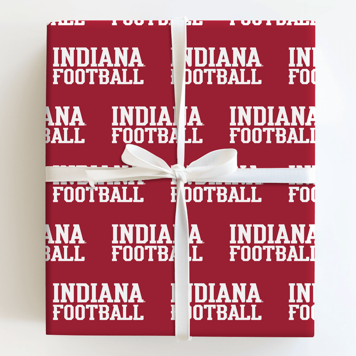 Indiana Football - Wrapping Paper - Aspen & Arlo