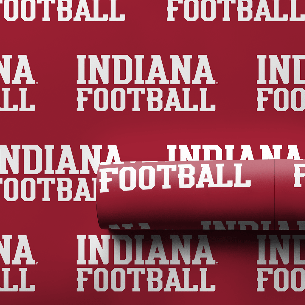 Indiana Football - Wrapping Paper - Aspen & Arlo