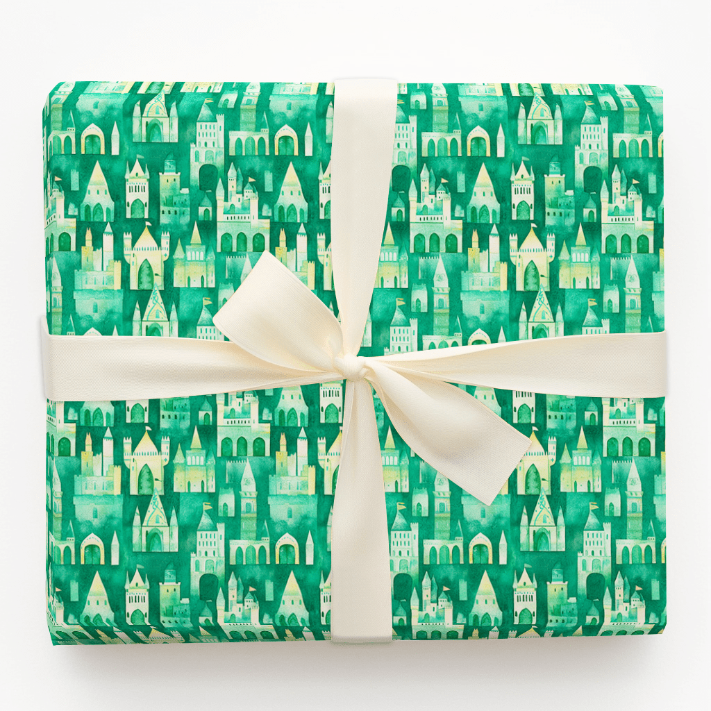 Green Princess - Wrapping Paper - Aspen & Arlo