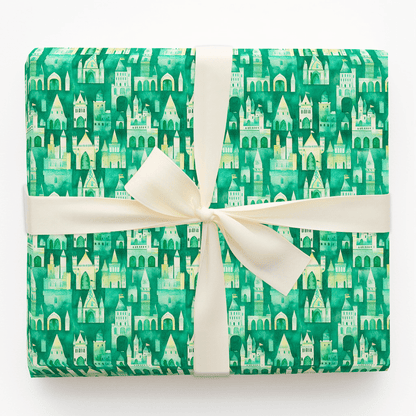 Green Princess - Wrapping Paper - Aspen & Arlo