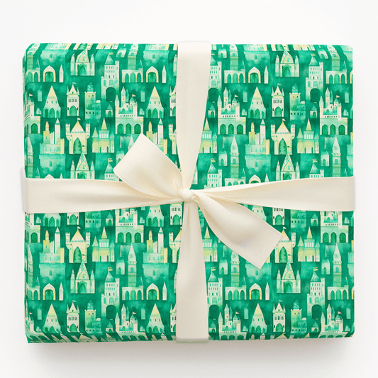 Green Princess - Wrapping Paper - Aspen & Arlo
