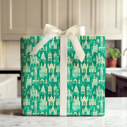 Green Princess - Wrapping Paper - Aspen & Arlo