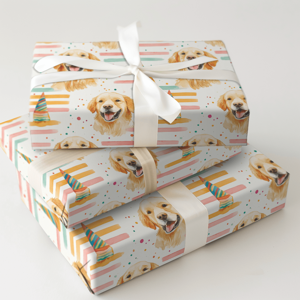 Tucker Birthday - Wrapping Paper - Aspen & Arlo