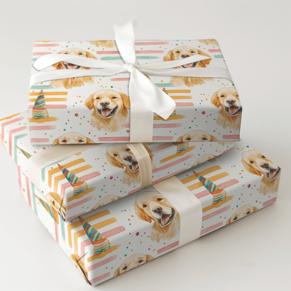 Tucker Birthday - Wrapping Paper - Aspen & Arlo