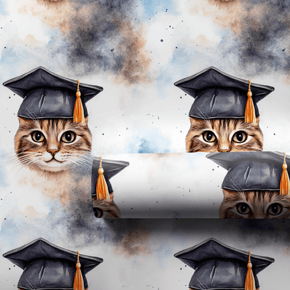 Feline Focus - Wrapping Paper - Aspen & Arlo