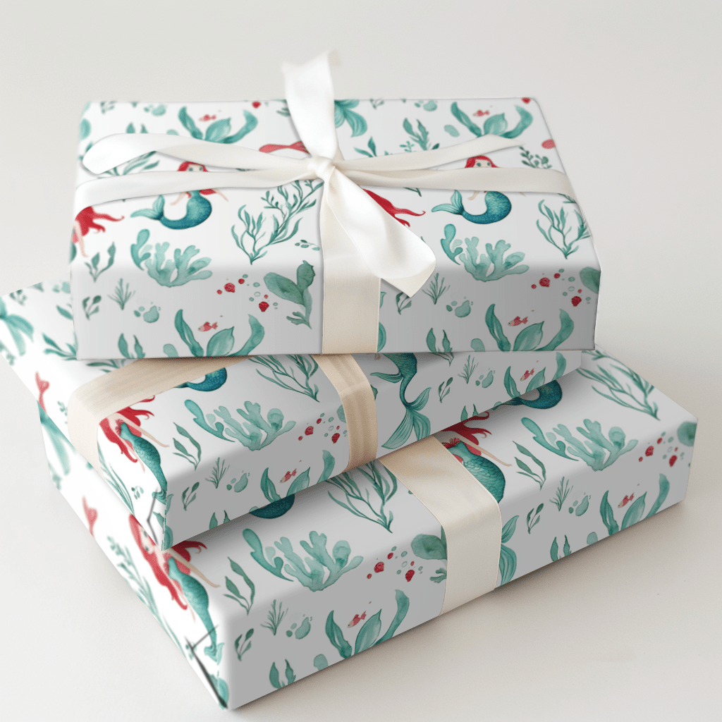 Flips for Fins - Wrapping Paper - Aspen & Arlo