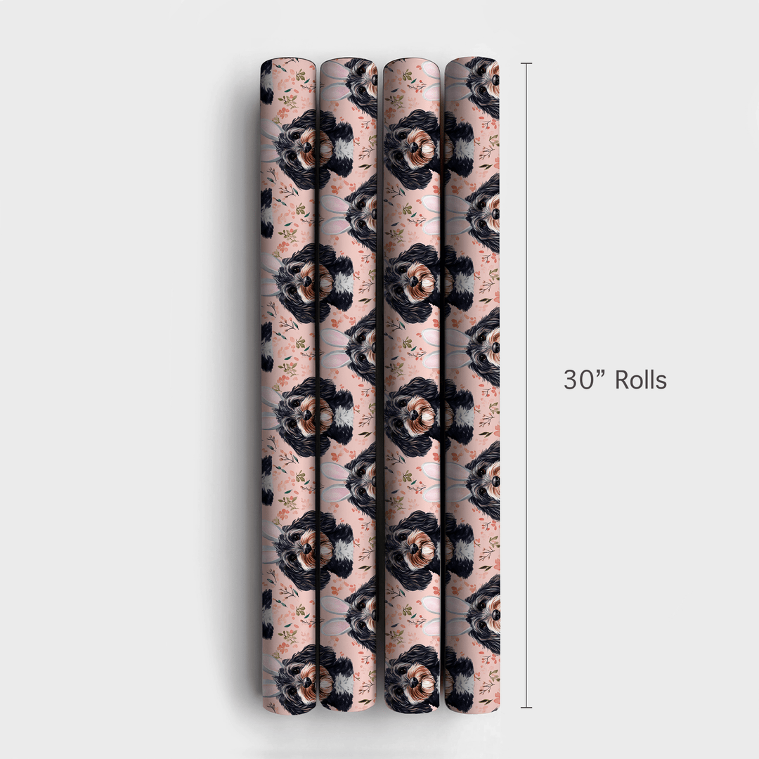 Bernedoodle Bunny - Wrapping Paper - Aspen & Arlo