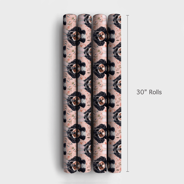 Bernedoodle Bunny - Wrapping Paper - Aspen & Arlo