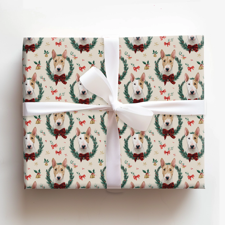 Wreathed in Bull Terrier