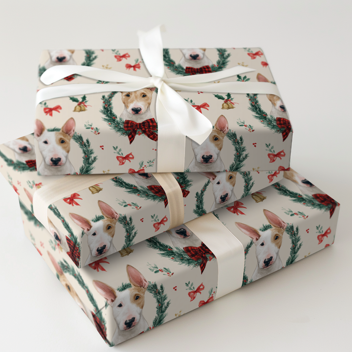 Wreathed in Bull Terrier