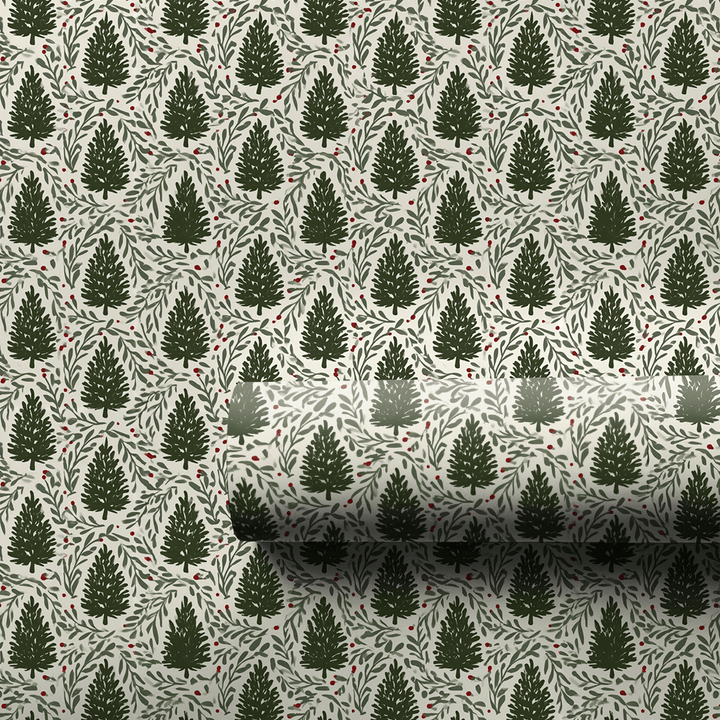 Path of Pine - Wrapping Paper - Aspen & Arlo