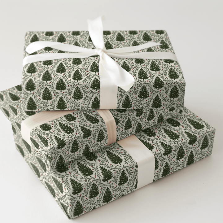 Path of Pine - Wrapping Paper - Aspen & Arlo