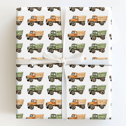 Keep on Truckin - Wrapping Paper - Aspen & Arlo