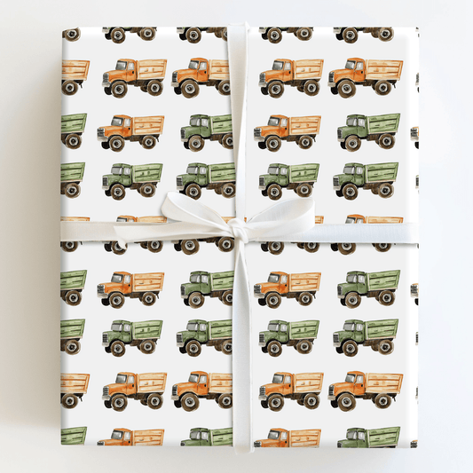 Keep on Truckin - Wrapping Paper - Aspen & Arlo