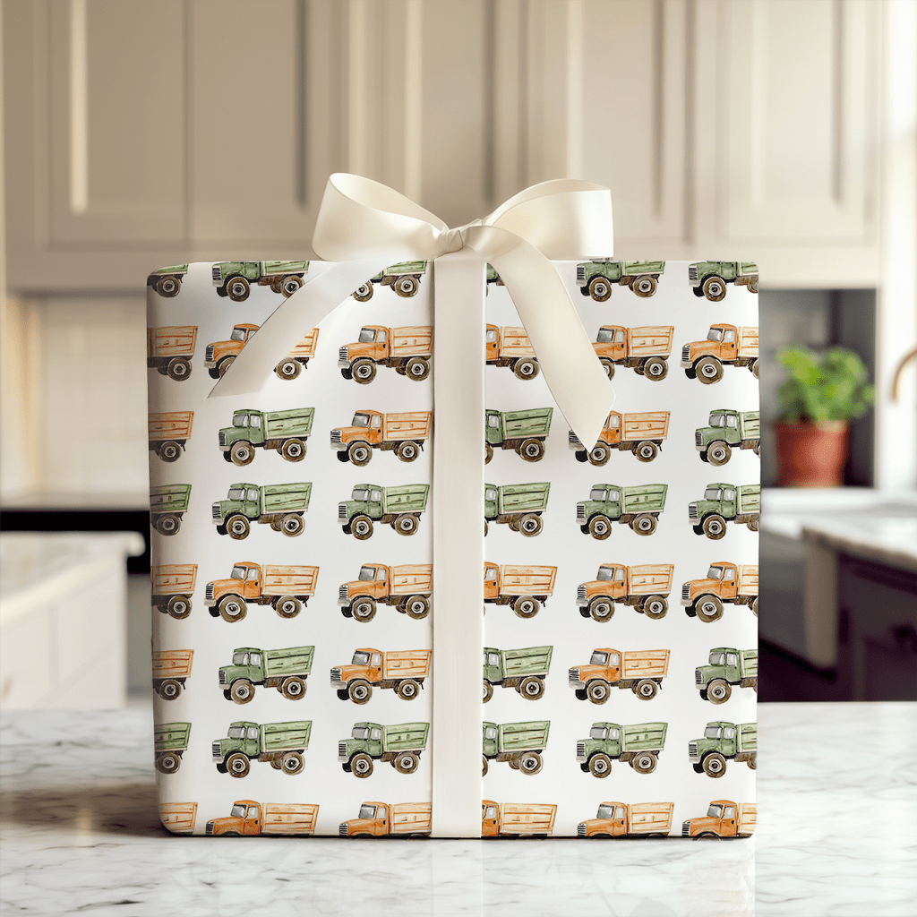 Keep on Truckin - Wrapping Paper - Aspen & Arlo