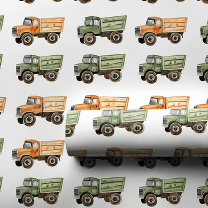 Keep on Truckin - Wrapping Paper - Aspen & Arlo