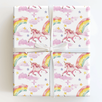 Rainbow Dreams - Wrapping Paper - Aspen & Arlo