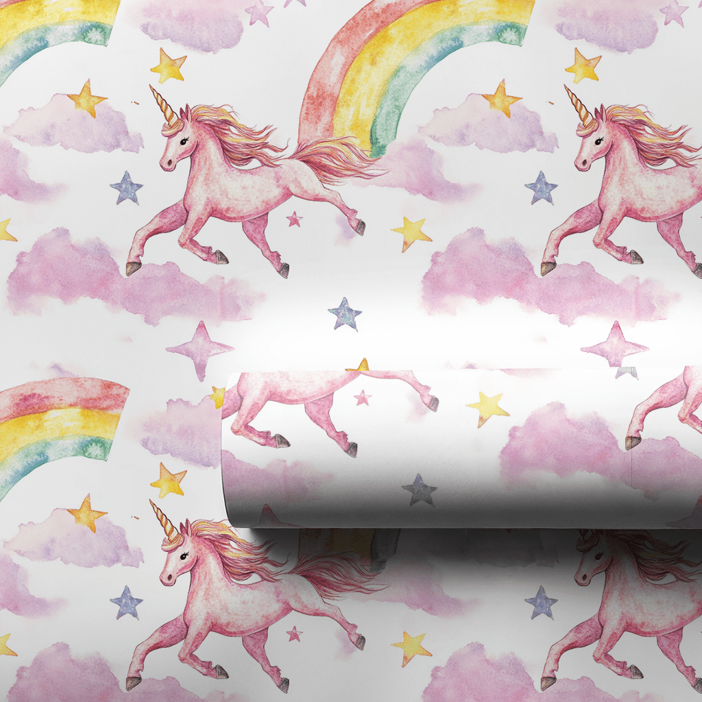 Rainbow Dreams - Wrapping Paper - Aspen & Arlo