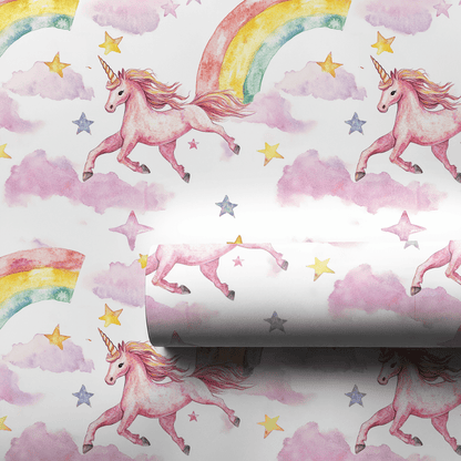 Rainbow Dreams - Wrapping Paper - Aspen & Arlo