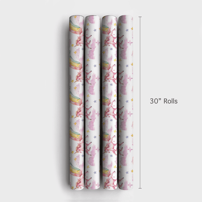 Rainbow Dreams - Wrapping Paper - Aspen & Arlo