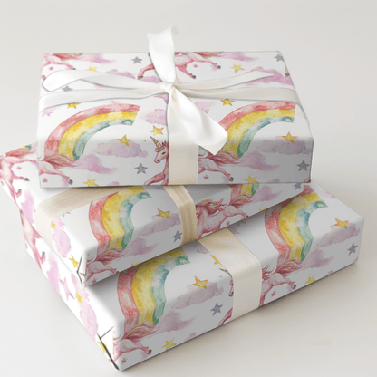 Rainbow Dreams - Wrapping Paper - Aspen & Arlo
