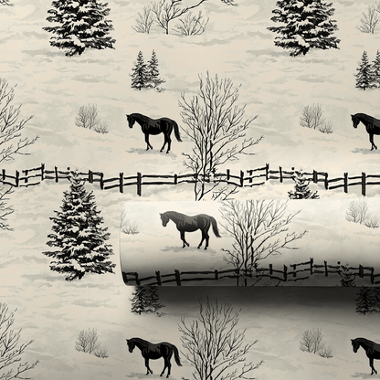 Charcoal Charmer - Wrapping Paper - Aspen & Arlo