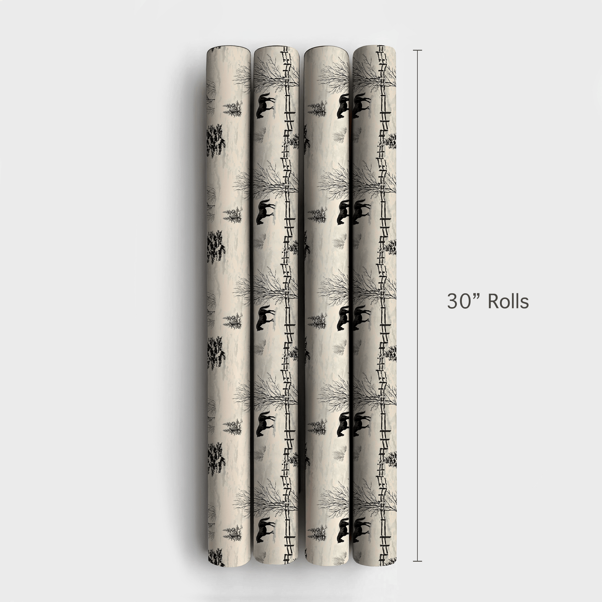 Charcoal Charmer - Wrapping Paper - Aspen & Arlo