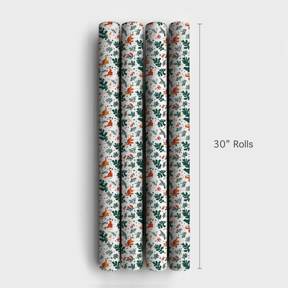 Mistletoe Dino - Wrapping Paper - Aspen & Arlo