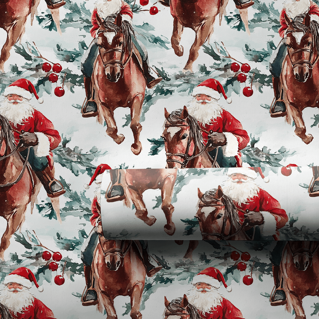 Santa's Eve - Wrapping Paper - Aspen & Arlo