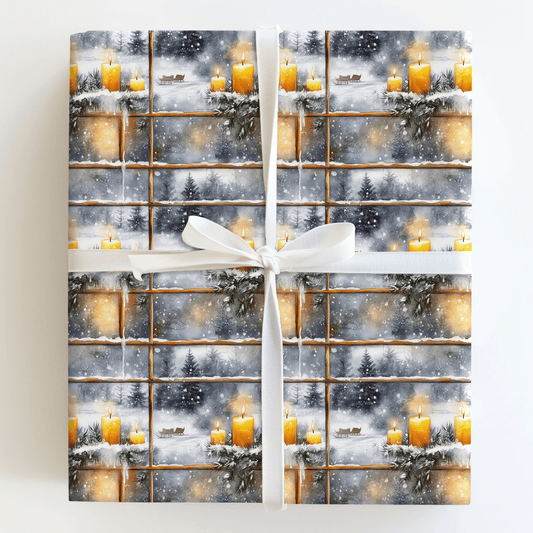 Frosted Pane - Wrapping Paper - Aspen & Arlo