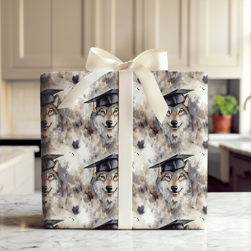 Howling Congratulations - Wrapping Paper - Aspen & Arlo