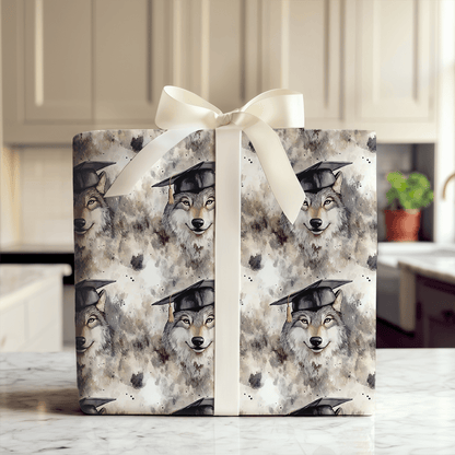 Howling Congratulations - Wrapping Paper - Aspen & Arlo