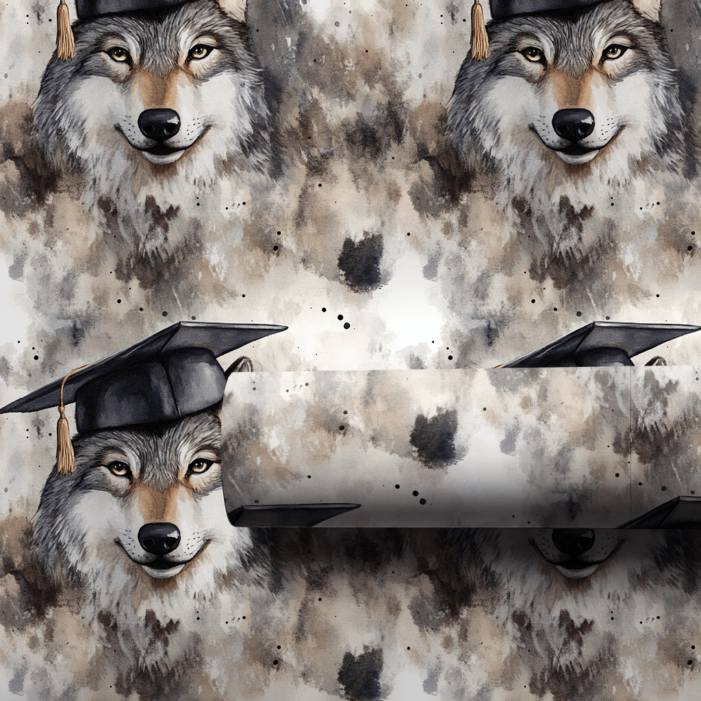 Howling Congratulations - Wrapping Paper - Aspen & Arlo