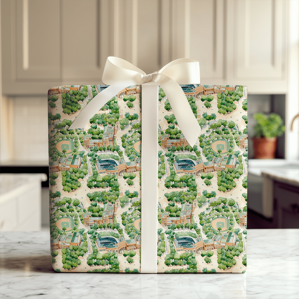 Outfield in Bloom - Wrapping Paper - Aspen & Arlo