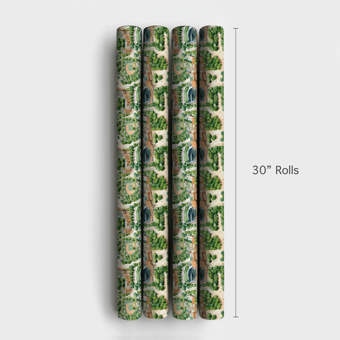 Outfield in Bloom - Wrapping Paper - Aspen & Arlo