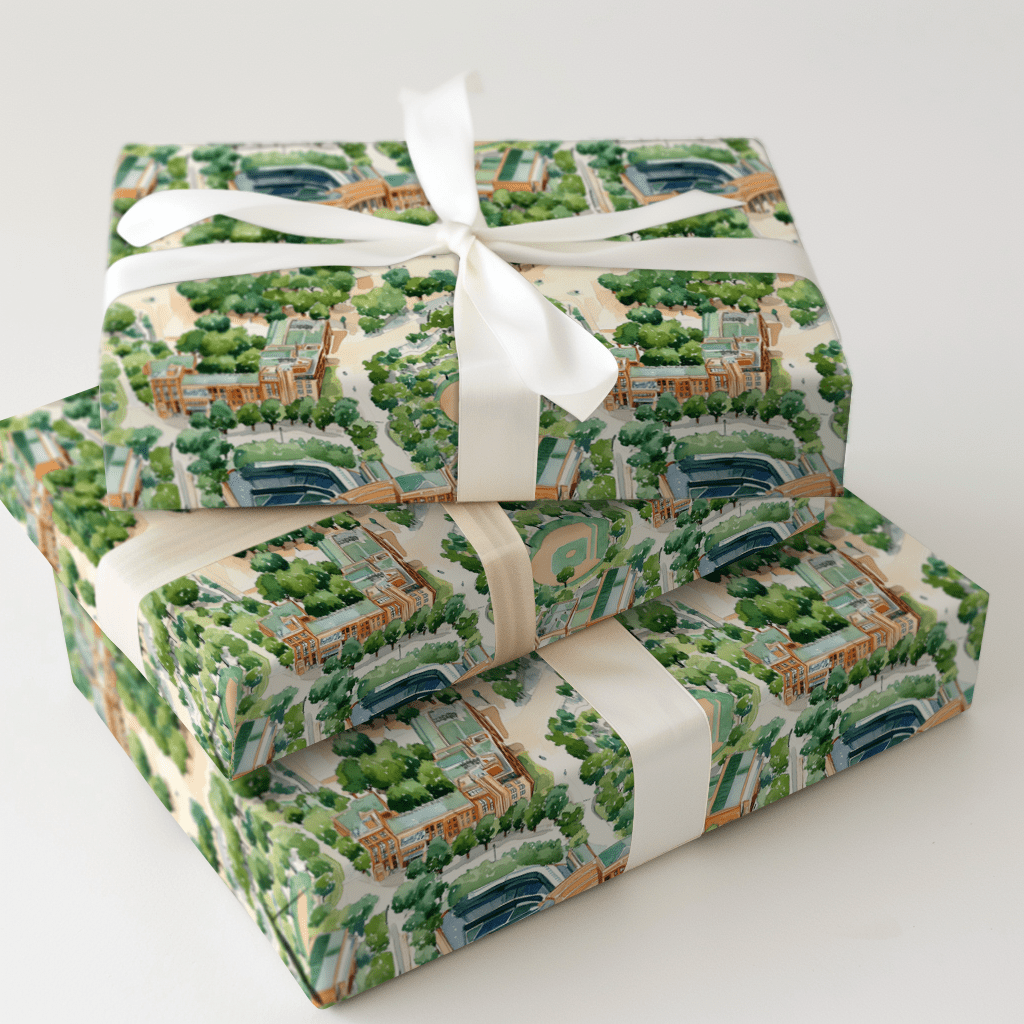 Outfield in Bloom - Wrapping Paper - Aspen & Arlo