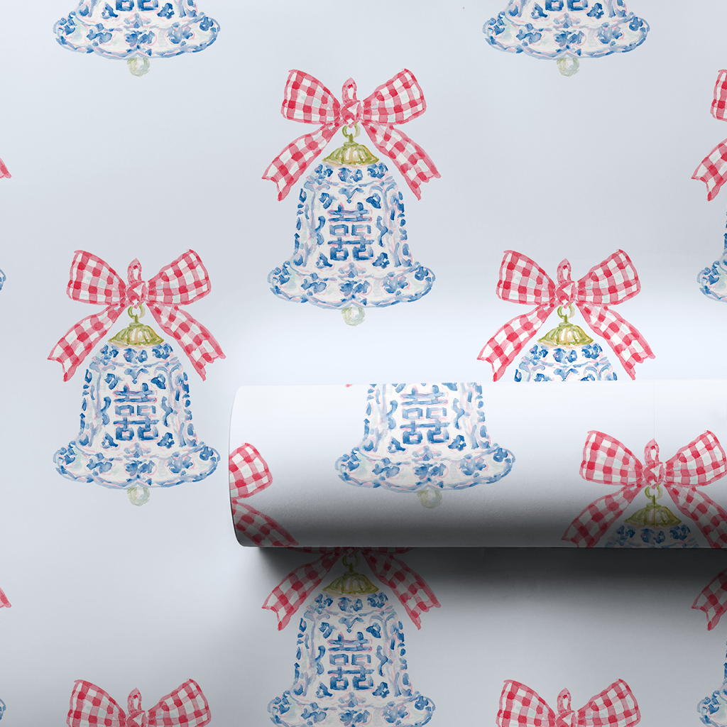 Chinoiserie Bell Gingham
