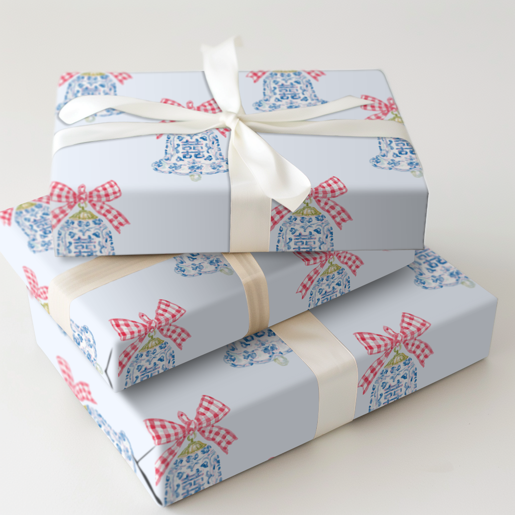 Chinoiserie Bell Gingham