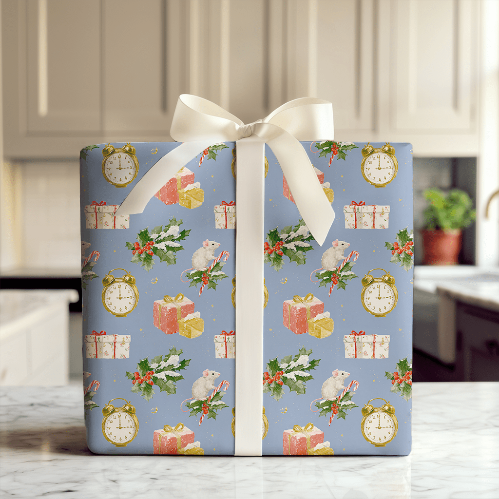 The Countdown - Wrapping Paper - Aspen & Arlo