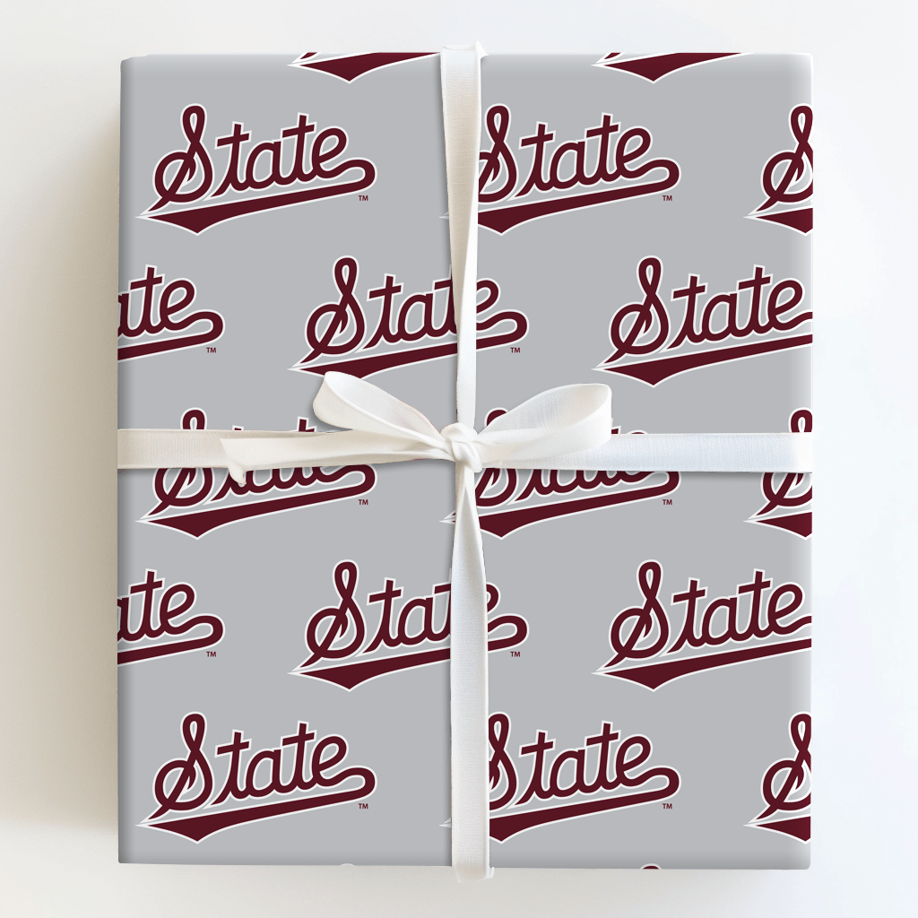 Bulldog Brushstroke - Wrapping Paper - Aspen & Arlo