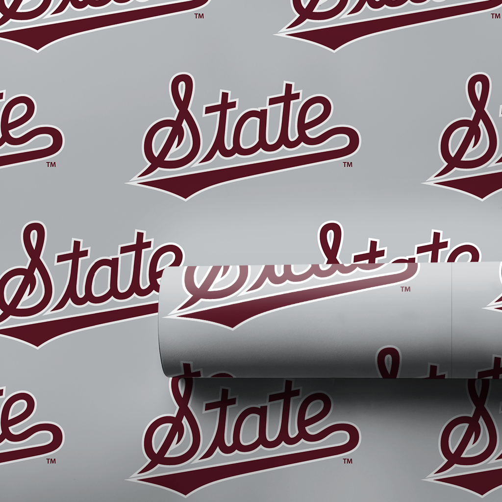 Bulldog Brushstroke - Wrapping Paper - Aspen & Arlo