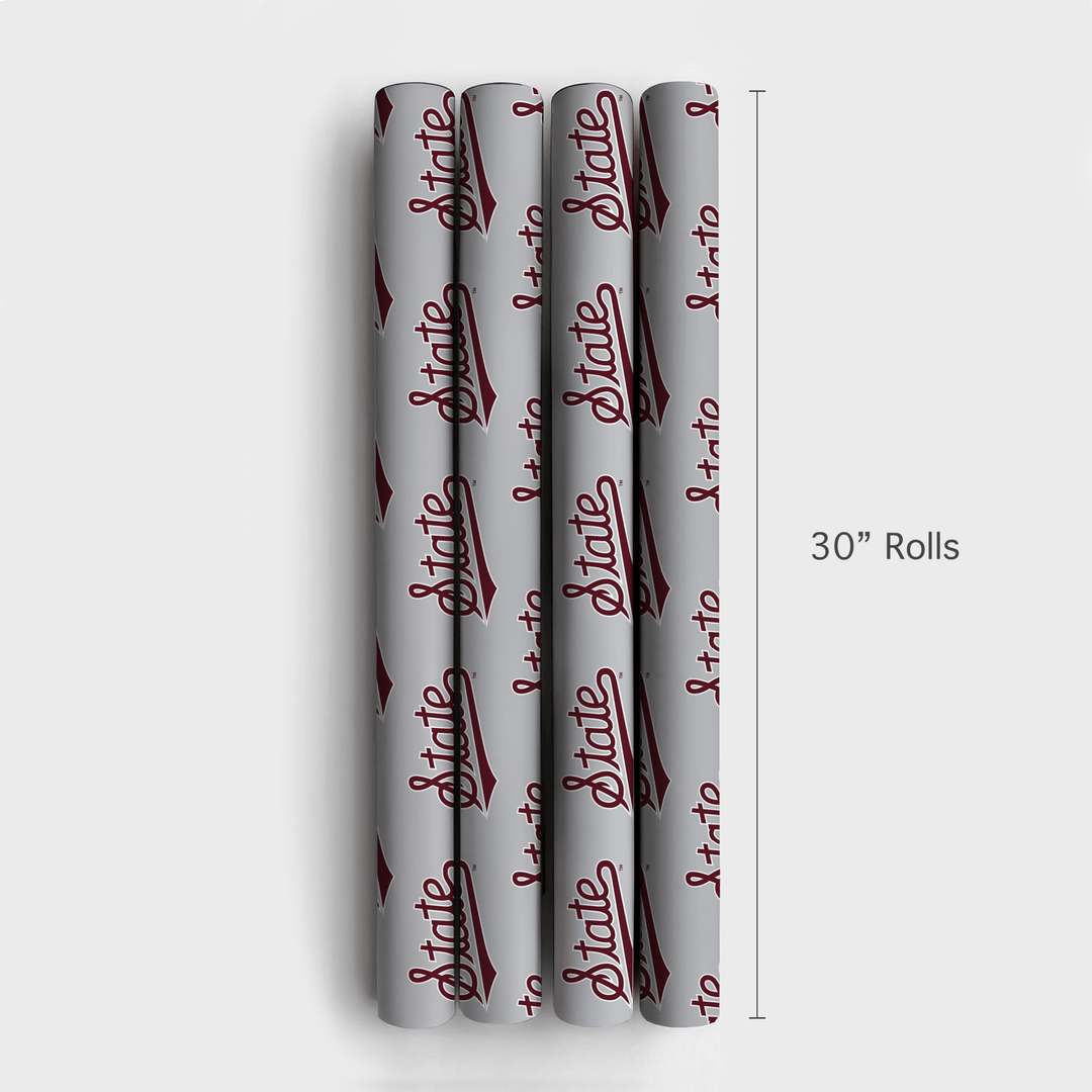 Bulldog Brushstroke - Wrapping Paper - Aspen & Arlo