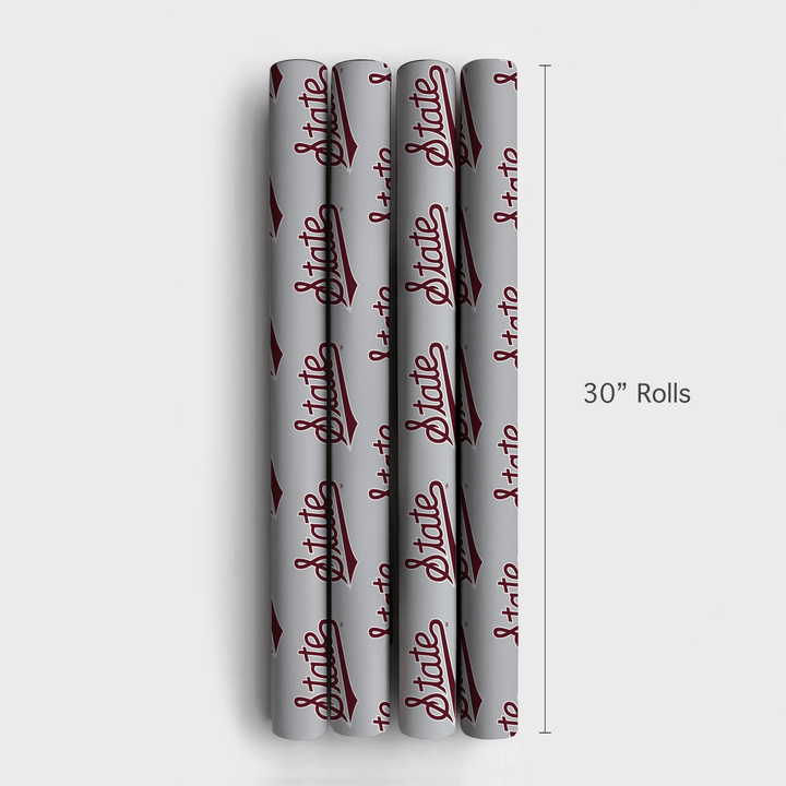 Bulldog Brushstroke - Wrapping Paper - Aspen & Arlo
