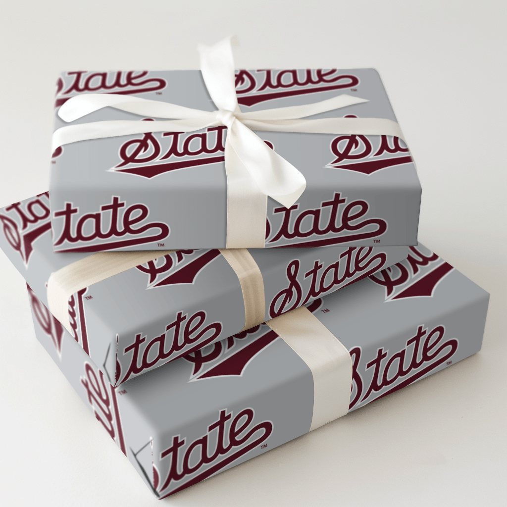 Bulldog Brushstroke - Wrapping Paper - Aspen & Arlo