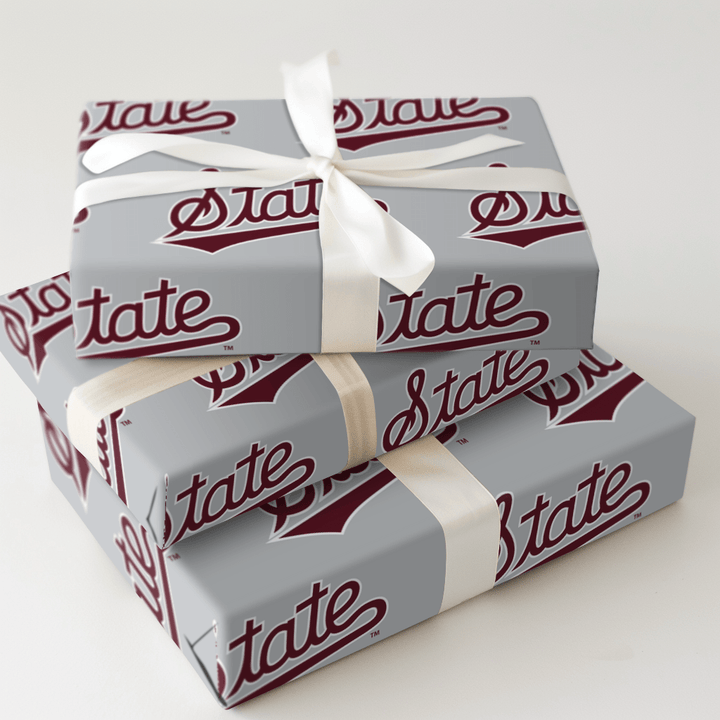 Bulldog Brushstroke - Wrapping Paper - Aspen & Arlo