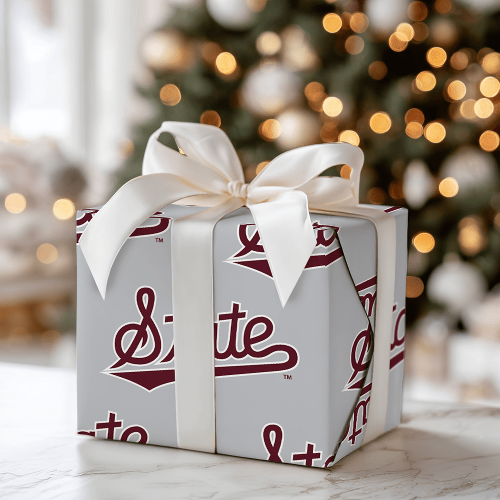 Bulldog Brushstroke - Wrapping Paper - Aspen & Arlo